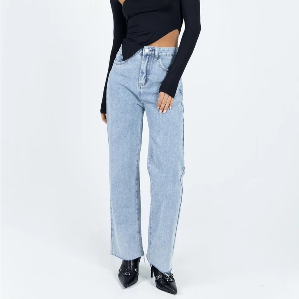 NWT Princess Polly Kalina Wide Leg Jeans size 6
